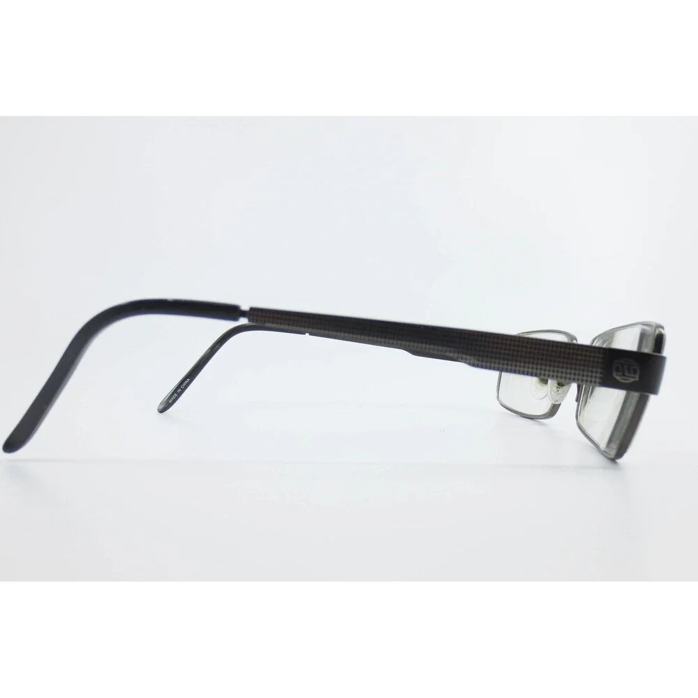 John Raymond Eyewear Groove JR-02045 Gunmetal Gray Rectangular Frames 59-18-145